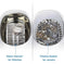 stainless steel tank construction | 600ml capacity ultrasonic cleaner | jewelry and glasses cleaner | energy saving