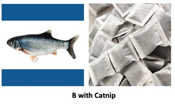 Electric Fish Cat Toy - Jumping Simulation Interactive USB Rechargeable