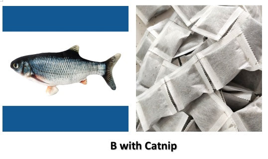 Electric Fish Cat Toy - Jumping Simulation Interactive USB Rechargeable Meifu Market