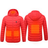 New Heated Jacket Coat USB Electric Jacket Cotton Coat Heater Thermal Clothing Heating Vest Men's Clothes Winter Meifu Market