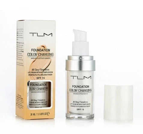 Temperature Liquid Foundation Concealer Portable Natural Color Makeup Foundation BB Concealer Meifu Market