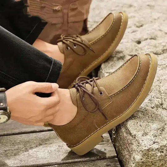 Autumn New Casual Leather Shoes Men's Casual Daily 39 - front view 0