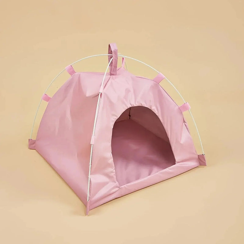 foldable pet tent with mat | waterproof pet tent | portable dog tent | energy saving