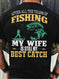 fishing graphic t-shirt | 100 cotton soft tee | breathable summer shirt | energy saving