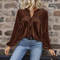 Casual Temperament Commute Button Long Sleeve Top Women's Clothing Meifu Market