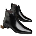 Plus Size High-top Leather Boots Men Meifu Market