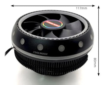 rgb cpu cooler | 120mm cooling fan | pwm control fan | energy saving