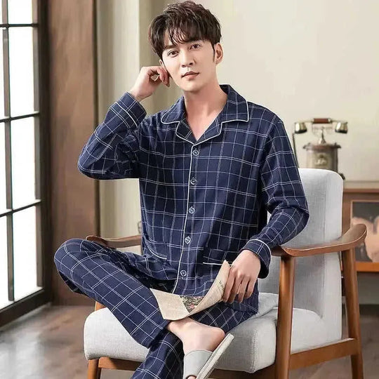 Cardigan Can Be Worn Outside Dad Wear Homewear Suit - Meifu Market