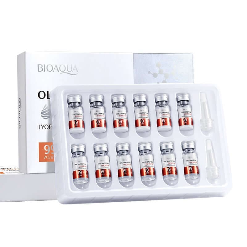 12pcs bioaqua lyophilized powder anti wrinkle serum facial skincare - Meifu Market