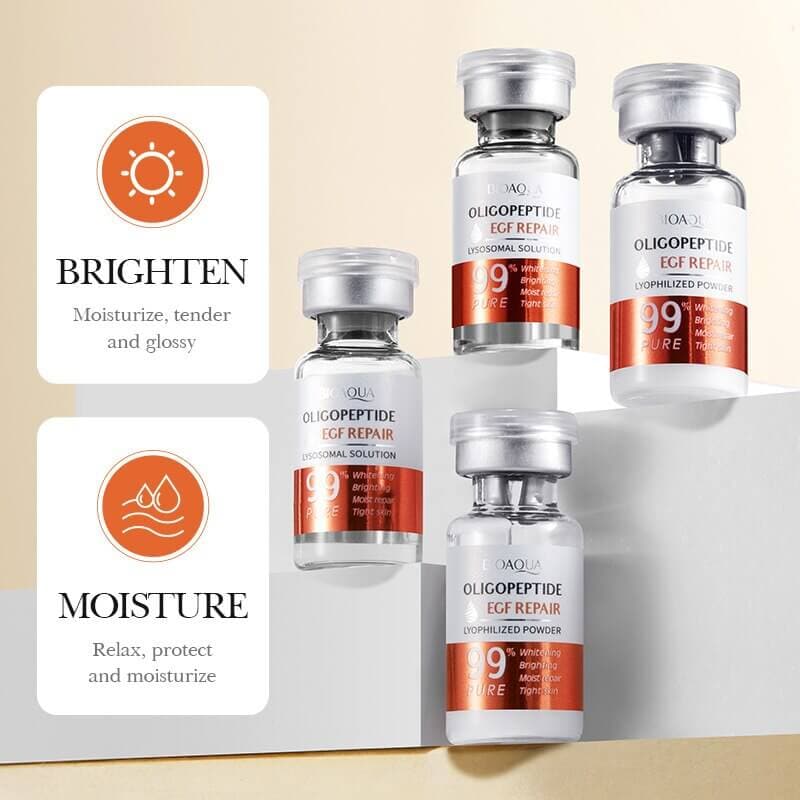 12pcs bioaqua lyophilized powder anti wrinkle serum facial skincare - Meifu Market