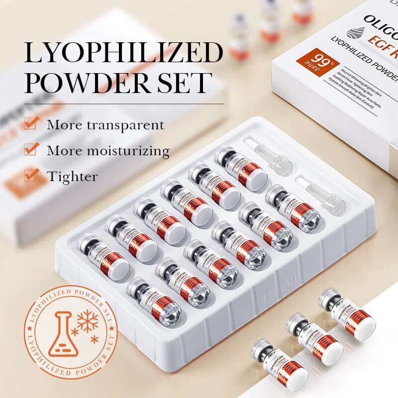 12pcs bioaqua lyophilized powder anti wrinkle serum facial skincare - Meifu Market