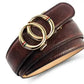 Automatic Alloy Buckle Cowhide Men's Belt meifu market