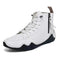 Men's High-top Handmade Leisure Ankle Boots 38 - color variant display