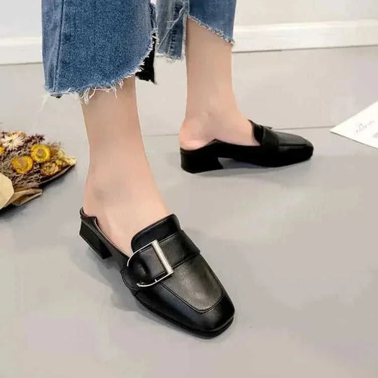 genuine leather loafers | slip-on flats for women | pointed toe ballet flats | ultrasonic cleaning