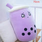 Cute Fruit Drink Plush Stuffed Soft Strawberry Milk Tea Plush Boba Tea Cup Toy Bubble Tea Pillow Cushion Kids Gift Meifu Market
