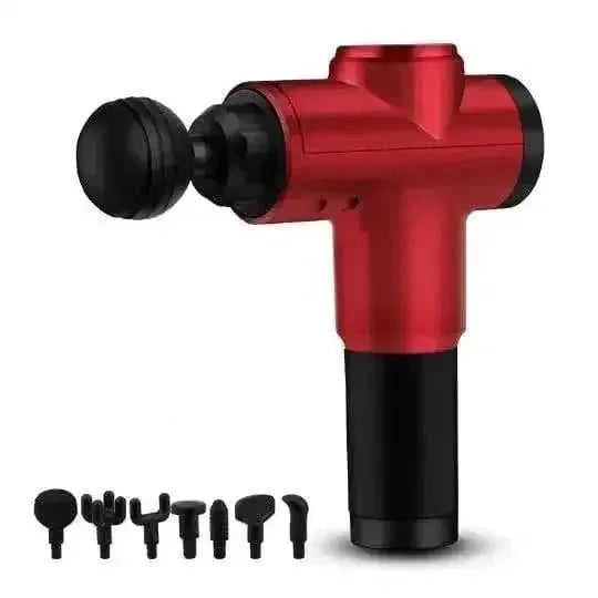 deep tissue massage gun | portable muscle massager | adjustable speed settings | ultrasonic cleaning