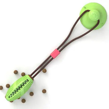 Dog Suction Cup Toy - Interactive Tug Ball for Teeth Cleaning