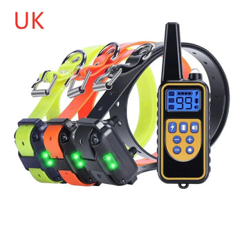 Dog Training Collar - 800m Remote Control Anti-Bark Rechargeable