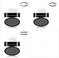 waterproof eyebrow stamp | long-lasting eyebrow powder | professional makeup kit | ultrasonic cleaning