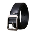 stainless-steel buckle | genuine-leather belt | office-to-casual belt | energy saving