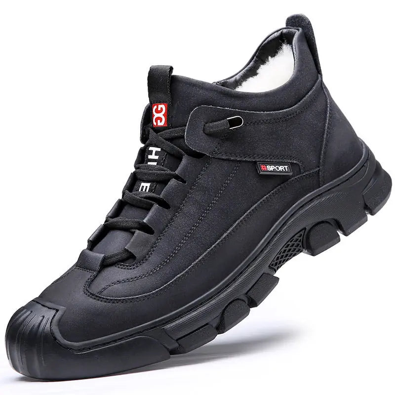 Cotton Wool Cold-proof Non-slip Warm Velvet Padded Thickened Northeast Snow Boots Large Size Shoes Meifu Market