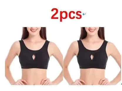 plus size cotton sleep bra | removable padded bralette | wirefree lounge bra | ultrasonic cleaning