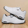 Men's Lightweight Casual Shoes - Soft Shock-Absorbing Sneakers Low Top All-Match White - close-up detail shot