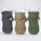 Cap dog coat Grey - cape dog coat front display