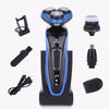 4 In 1 Electric Shaver Triple Blade Razor Men Clipper Rechargeable Trimmer 