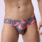 Men's Nylon Printed Camouflage U-shaped Triangular Underwear Meifu Market