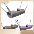 large hamster tunnel hammock | durable ferret hideaway with swing | interactive pet channel for rats | energy saving