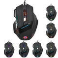 rgb gaming mouse | programmable buttons mouse | high-precision sensor | ultrasonic cleaning