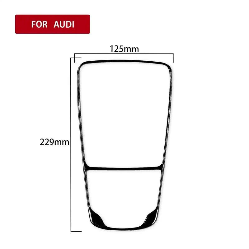 carbon fiber gear shift panel | aluminum alloy construction | oem fit replacement | energy saving