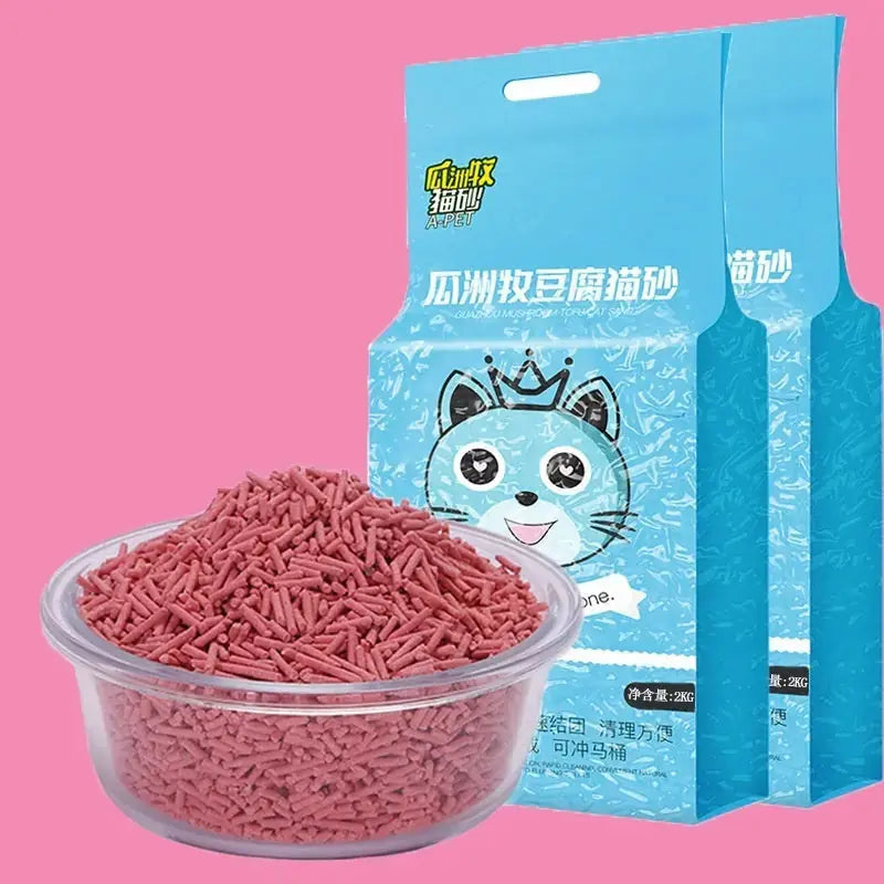 Original Green Tea Tofu Cat Litter Absorbent Group Deodorant Meifu Market