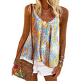 Digital printed floral vest sling 3XL - size and dimension reference