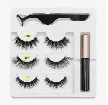 magnetic false eyelashes | reusable eyelash extensions | easy-to-apply lashes | energy saving