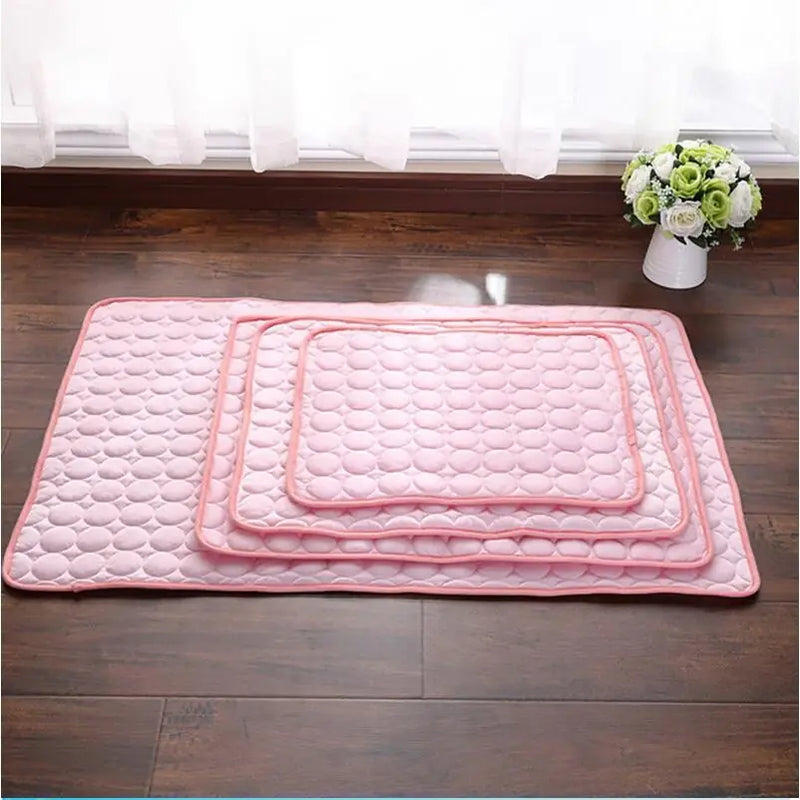 Pet Dog Cat Ice Silk Cold Nest Pad For Cooling In Summer Meifu Market