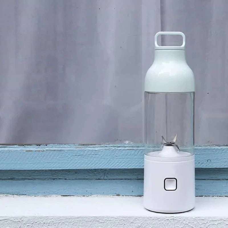 portable juice blender | stainless steel blending cup | 300ml mini juicer | ultrasonic cleaning