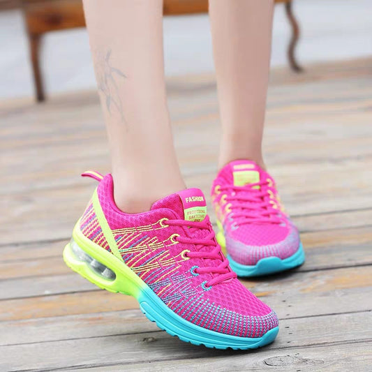 Women's Lightweight Mesh Running Shoes - Breathable Athletic Sneakers