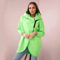 Women's Plus Size Solid Color Coat Meifu Market
