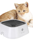 1.5L Cat Dog Water Bowl Carried Floating Bowl Anti - Overflow Slow Water Feeder Dispenser Pet Fountain ABS&PP Dog Supplies - Meifu Market