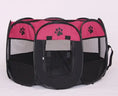 Folding Octagonal Pet Fence Oxford Cloth Cat And Dog Kennel Meifu Market