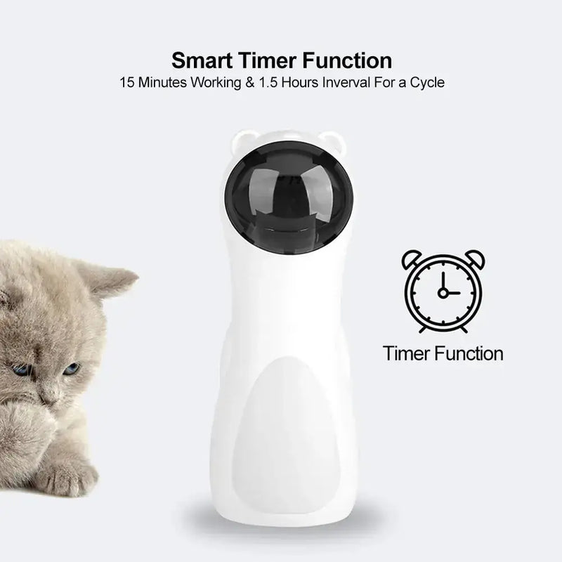 Automatic Laser Cat Toy Bear Laser Cat Toy LED Red Laser Cat Cat Toy Meifu Market