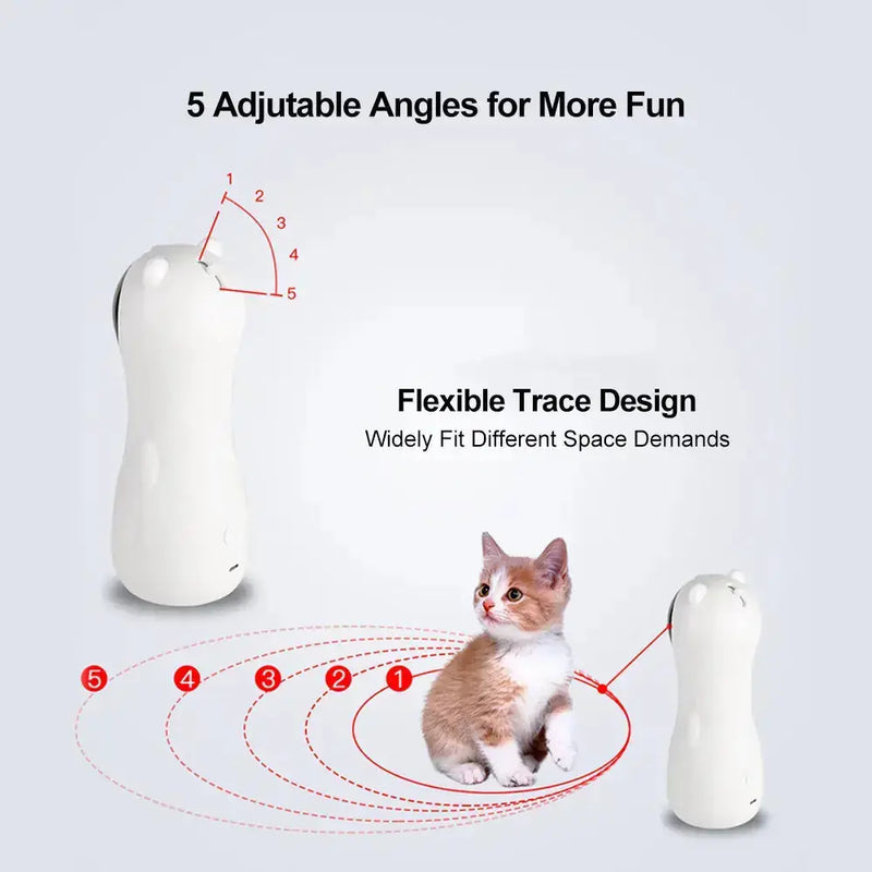 Automatic Laser Cat Toy Bear Laser Cat Toy LED Red Laser Cat Cat Toy Meifu Market