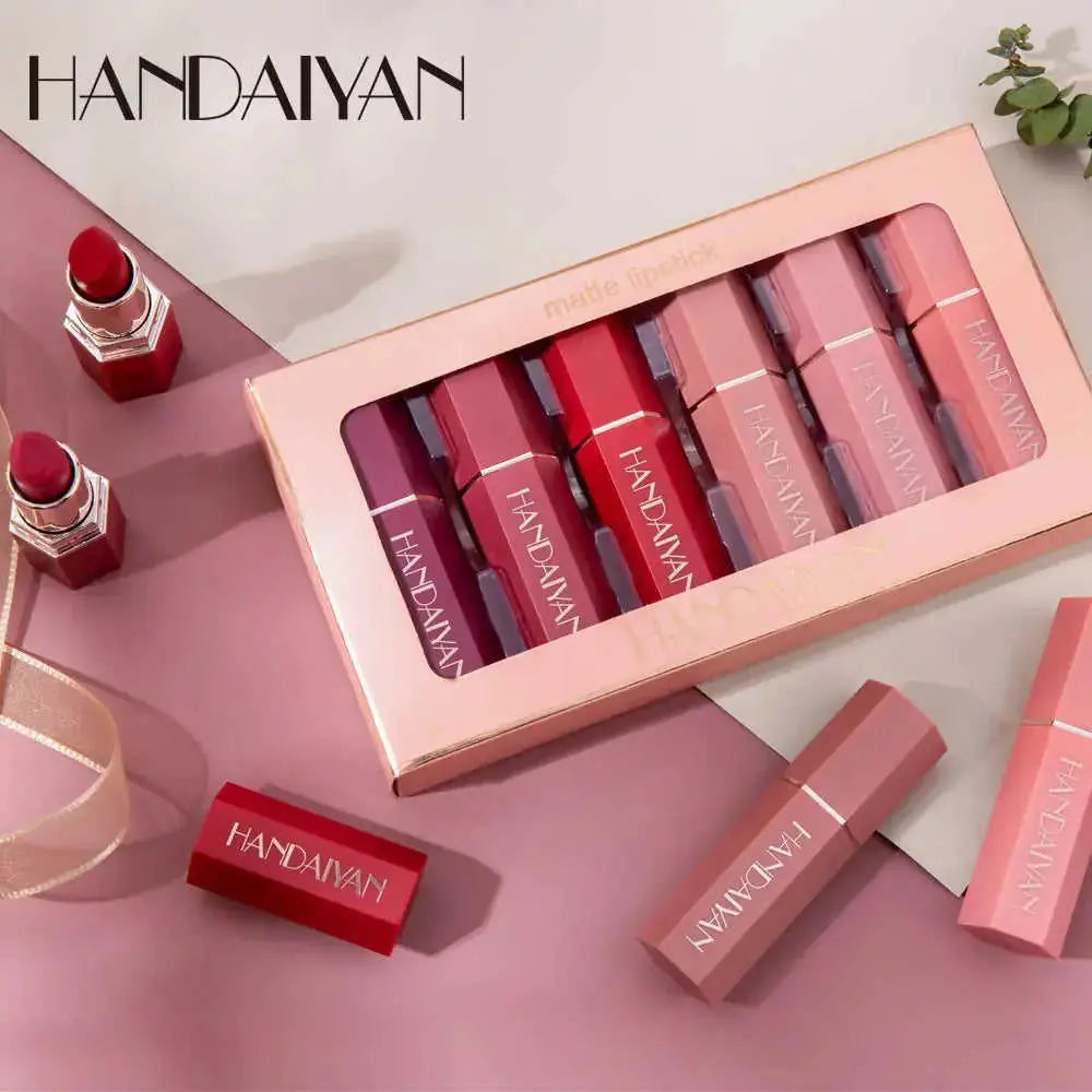 Matte Matte Lipstick Gift Box Set Non-stick Cup Lipstick Lipstick Meifu Market