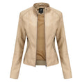 European And American Women's Leather Jackets Meifu Market