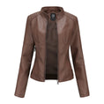 European And American Women's Leather Jackets Meifu Market