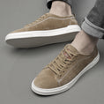 Spring Low-top Lace-up Cowhide Flat Versatile Sports Casual Shoes Meifu Market