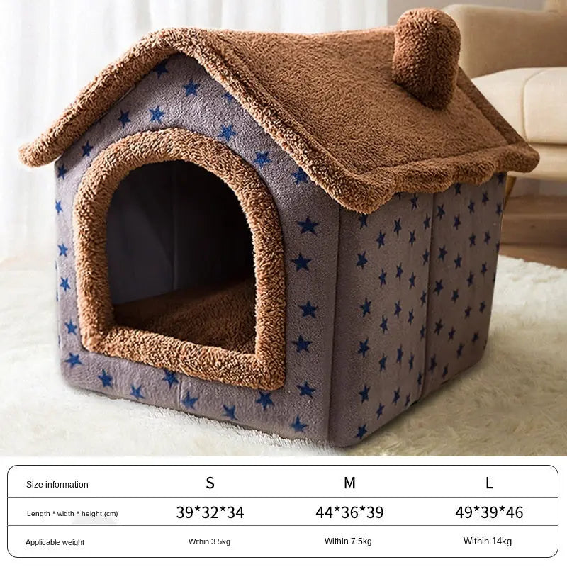 Pet Bed Small Dog Teddy Cat Litter Four Seasons Universal Dog House Dog Bed Pets Supplies Meifu Market