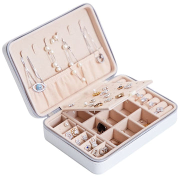 Multifunctional Jewelry Storage Box For Earrings, Earrings, Rings 